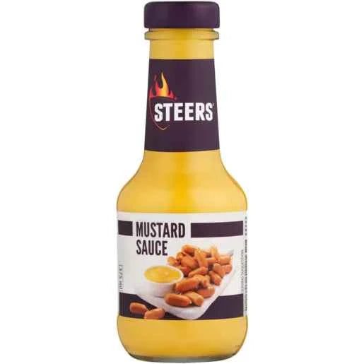 STEERS MUSTARD SAUCE 375ML