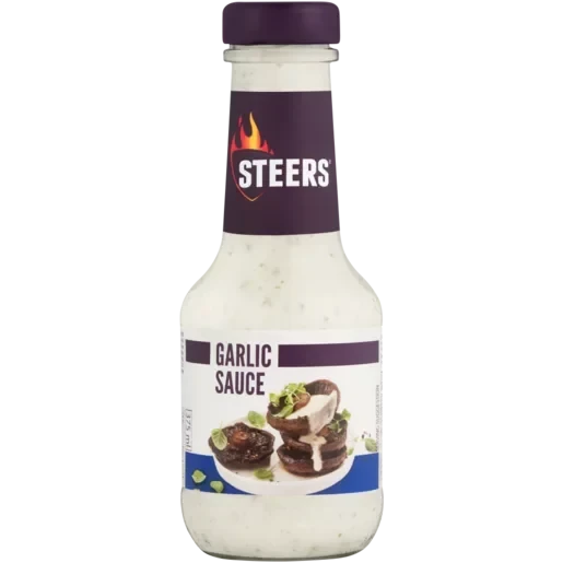 STEERS GARLIC SAUCE 375ML