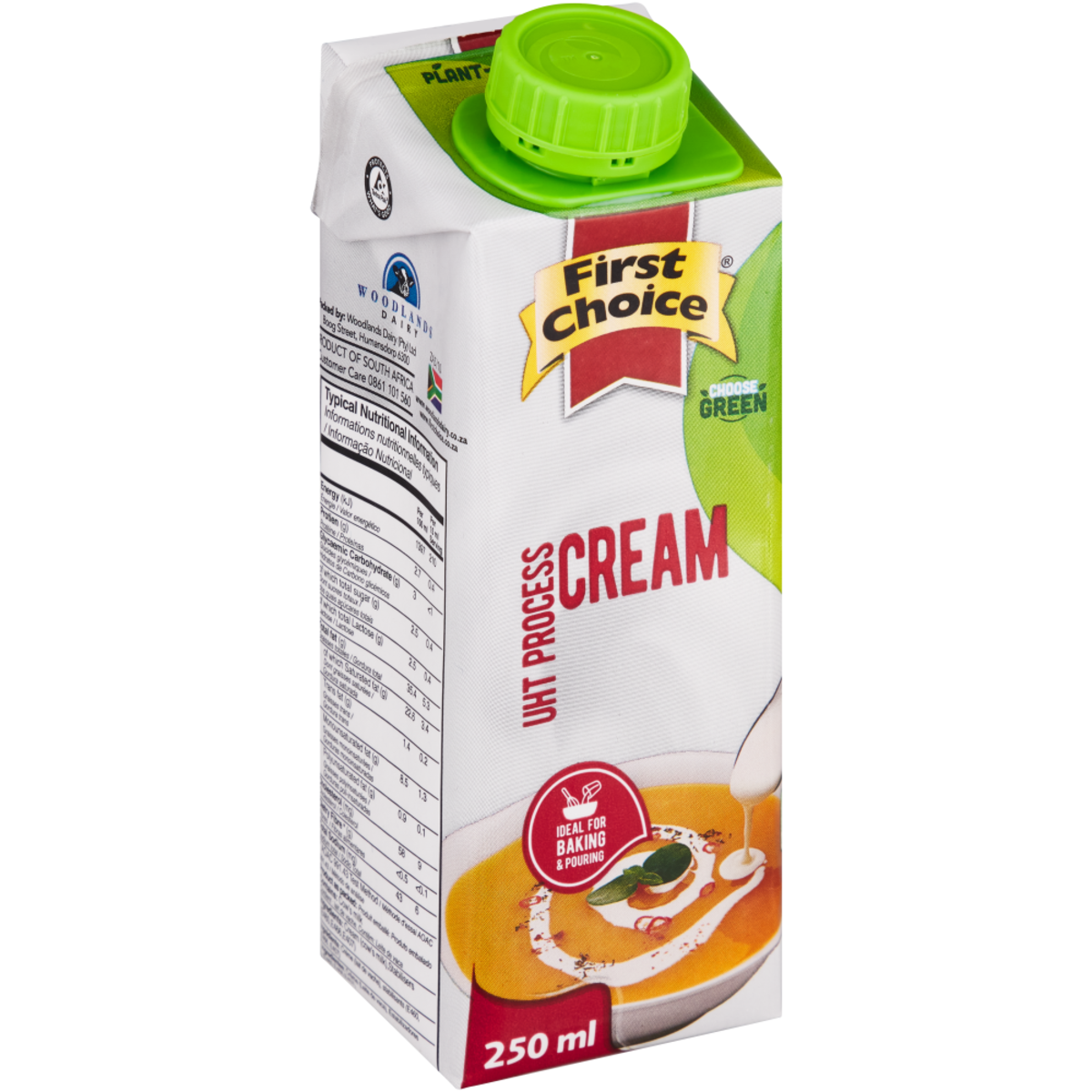 FIRST CHOICE COOKING AND DESSERT CREAM 250ML