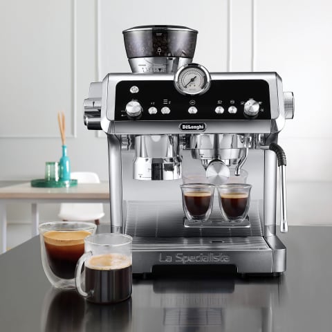 De Longhi La Specialista Prestigio Manual Pump Espresso Machine