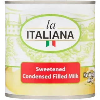 LA ITALIANA SWEETENED CONDENSED FILLED MILK 390GM