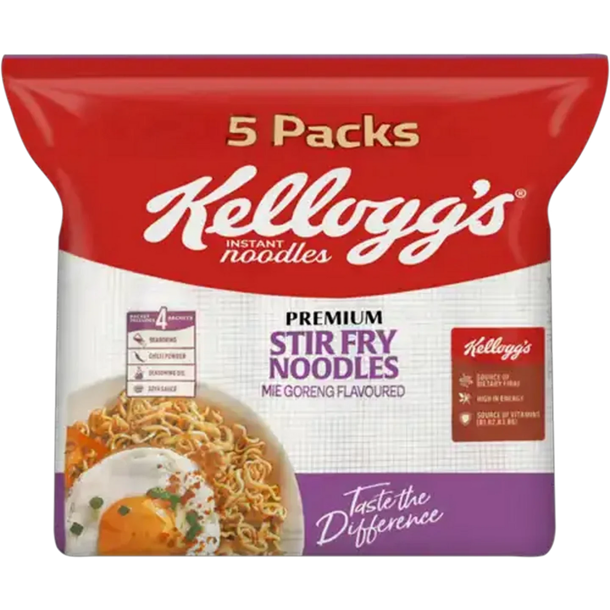 KELLOGGS STIR FRY NOODLES 5x80g