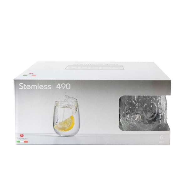 Rococo' Stemless 490ml Pack (4) - Chefs Kiss
