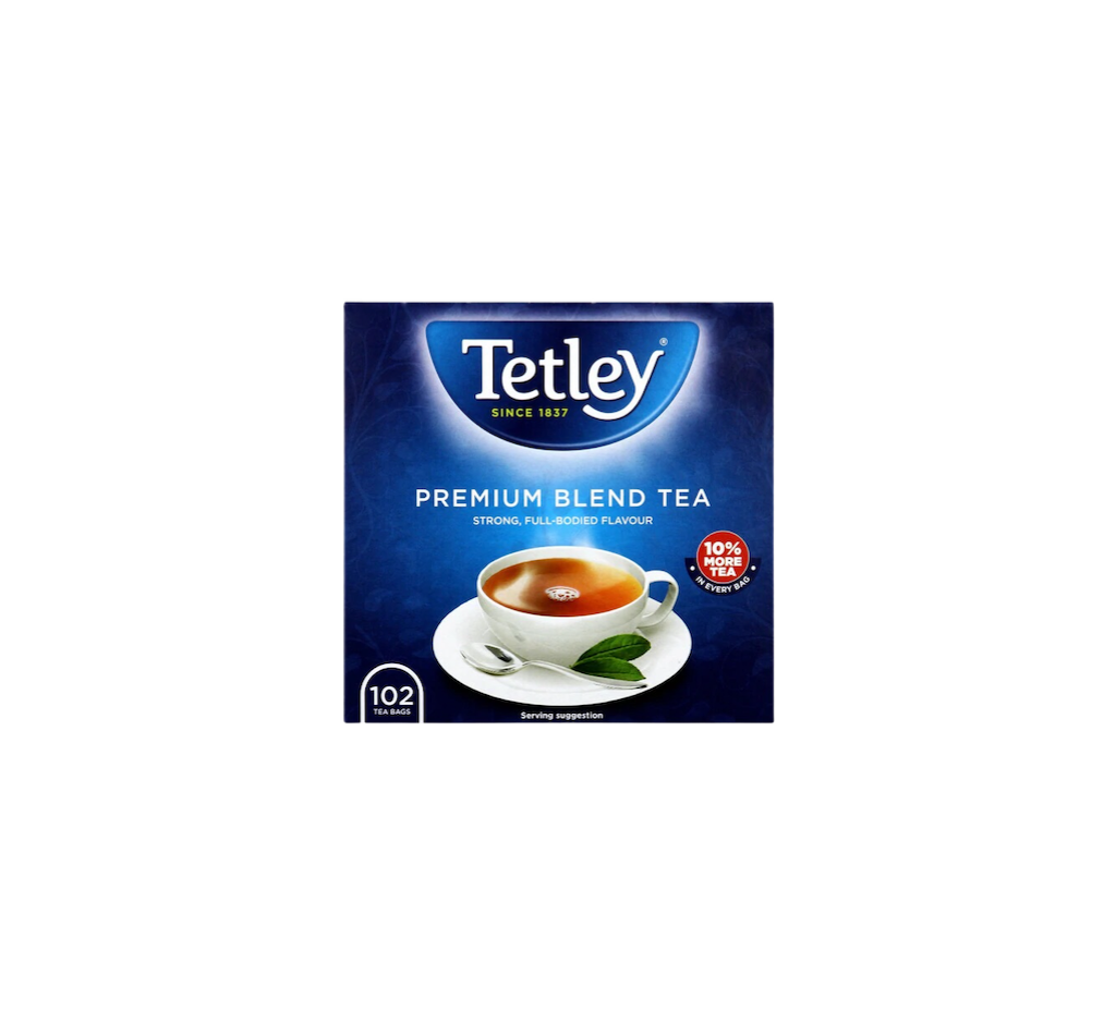 TETLEY PREMIUM BLEND TEA BAGS 280.5GM