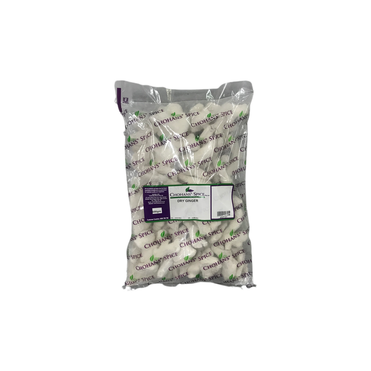 DRY GINGER 500GM