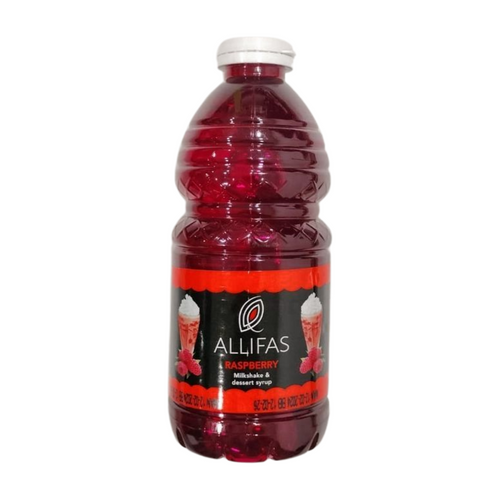 ALLIFAS RASBERRY MILKSHAKE SYRUP 375ML