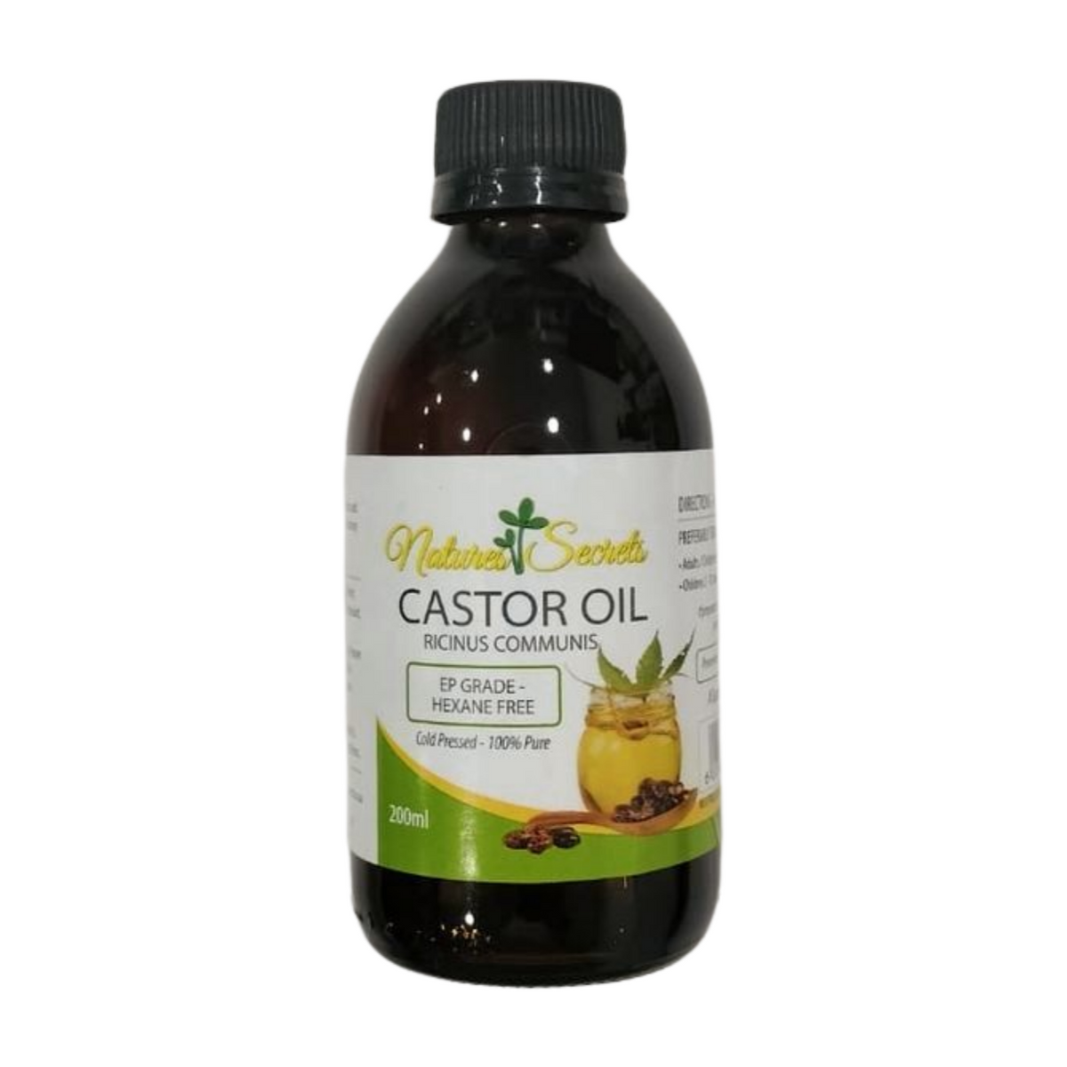 NATURES SECRET CASTOR OIL 200ML