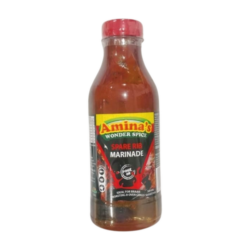 AMINA'S SPARE RIB POUR ON MARINADE 500ML
