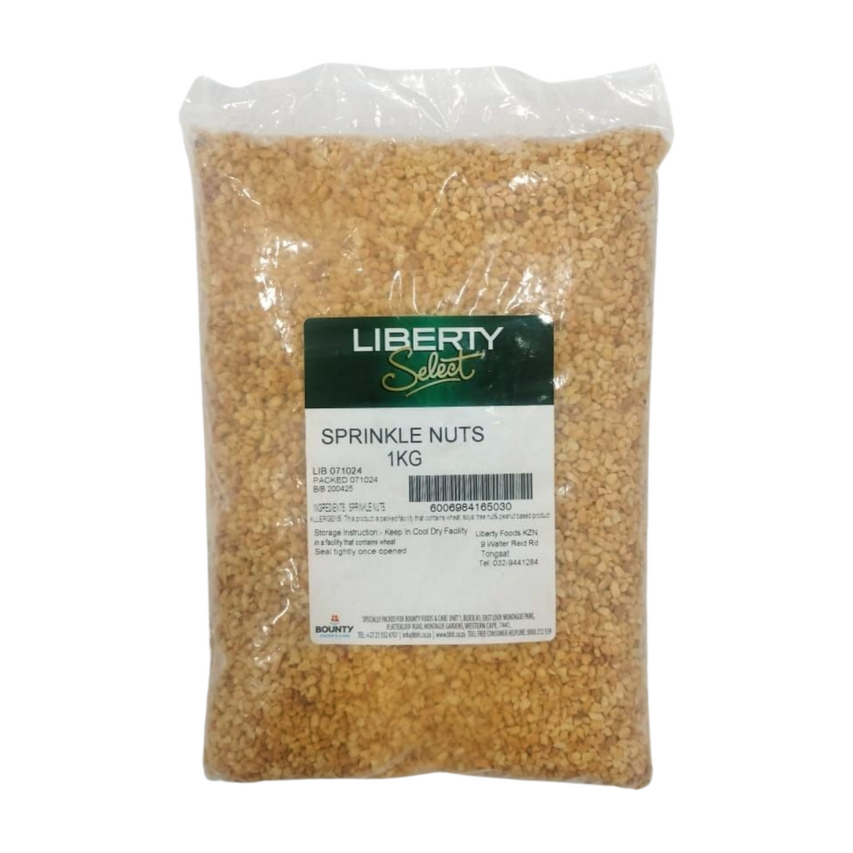LIBERTY SPRINKLE NUTS 1KG