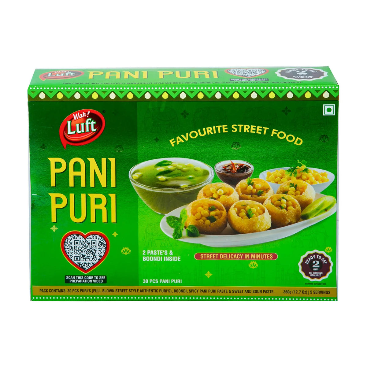WAH LUFT PANI PURI KIT