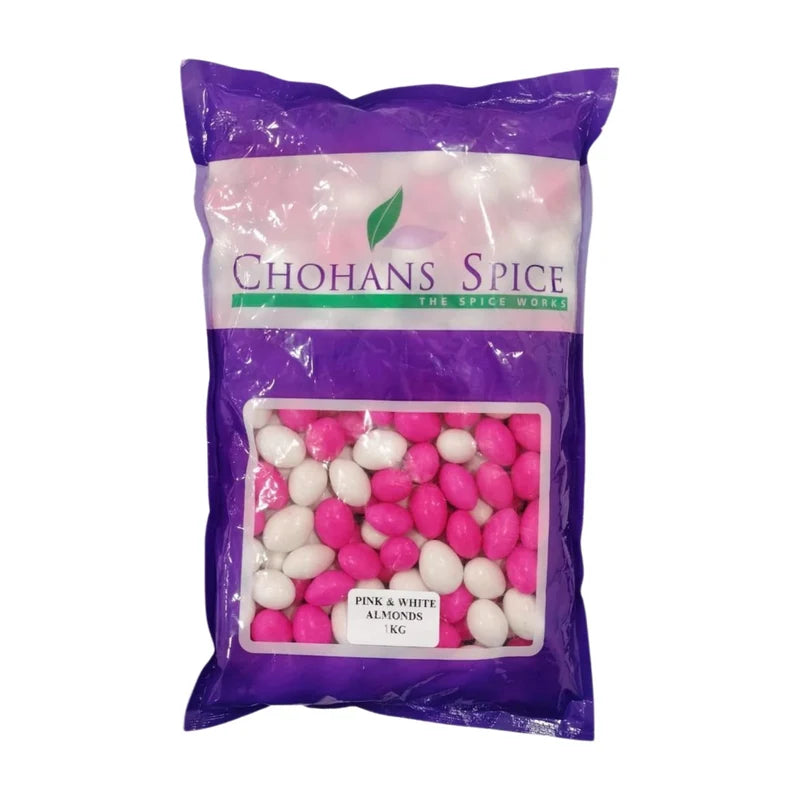 Pink & White Almonds 1kg