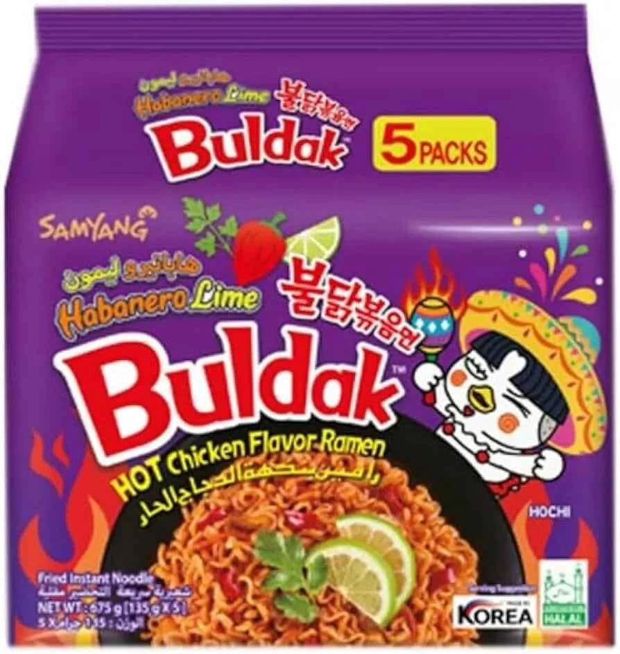 SAMYANG HABANERO LIME 5 PACK