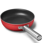 Smeg 30cm Frying Pan Red